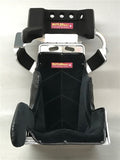 ButlerBuilt SFI-16203-4001 Slide Job Advantage II 16-Inch Wide Racing Seat with Black Cloth Cover and Aluminum Frame
