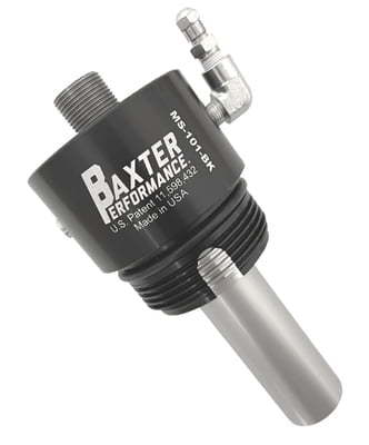 Baxter Performance MS-101-BK Oil Filter Adapter for Chrysler Pentastar V6 2011-2013, Cartridge to Spin-On Conversion, Black Anodized Aluminum