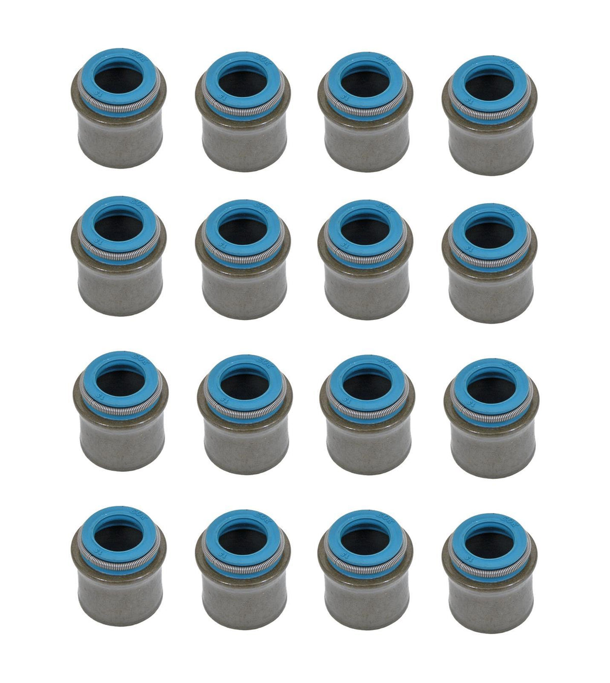 Cometic Gaskets Valve Stem Seal Set of 16 for 5/16 Inch Valve Stems with Viton Material