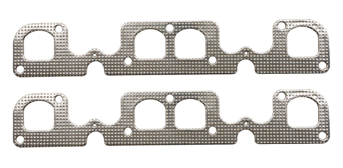 Cometic Gaskets C15603-064 Exhaust Header Gasket Set for Small Block Chevy, D Port, Aluminum, 1.780 x 1.700 Inches, Pair