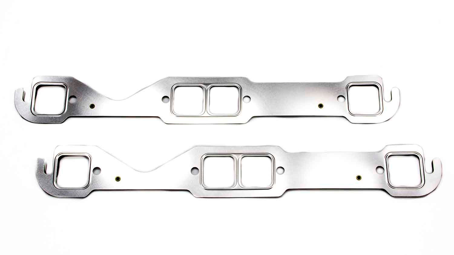 Cometic Gaskets C5892-030 MLS Exhaust Header Gasket for Small Block Chevy, 1.450 x 1.480 Inch Rectangular Port, Multi-Layer Steel Pair
