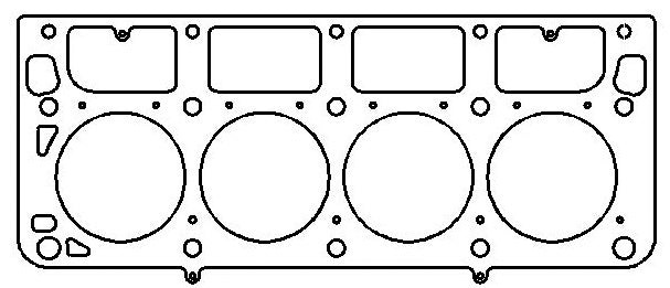Cometic Gasket C5985-051 4.100 Inch Bore Multi-Layer Steel Head Gasket for GM LS 6.2L, Passenger Side, .051 Inch Compression Thickness
