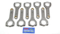 Callies U16101 SBC Forged H-Beam Connecting Rods, 6 Inches Length, Steel, Small Block Chevy