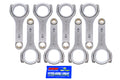 Callies U16300 GM LS Series Forged H-Beam Connecting Rods, 6.125 Inch Length, Steel, Bushed