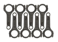 Callies U17175 Ultra Enforcer Connecting Rod Set for GM LS-Series, 6.125 Inch Length, I-Beam, Steel Forged with Bushed Ends and 7/16 Inch Cap Screws