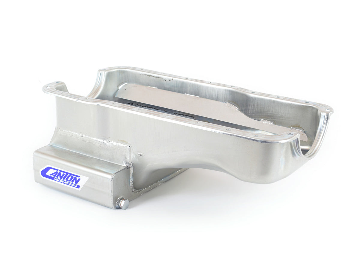 Canton Ford 351W Front Sump Oil Pan with 7 Quart Capacity and Steel Construction