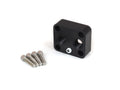 CANTON 22-629 Remote Oil Filter Adapter for Ford FE-Series with 1/2 Inch NPT Female Inlet and Outlet, Aluminum Black Anodized