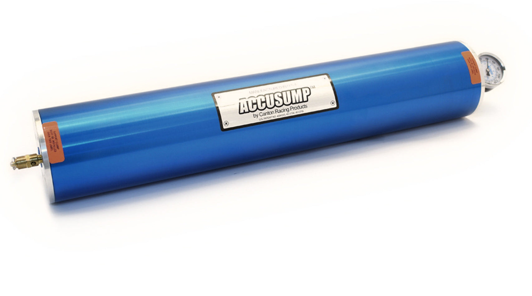 CANTON 24-016 3-Quart High Pressure Oil Accumulator with Aluminum Body and Blue Anodized Finish