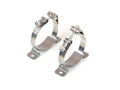 CANTON 24-240 Accusump Mounting Brackets for 3-1/4 Inch Diameter Accumulators, Stainless Steel Pair