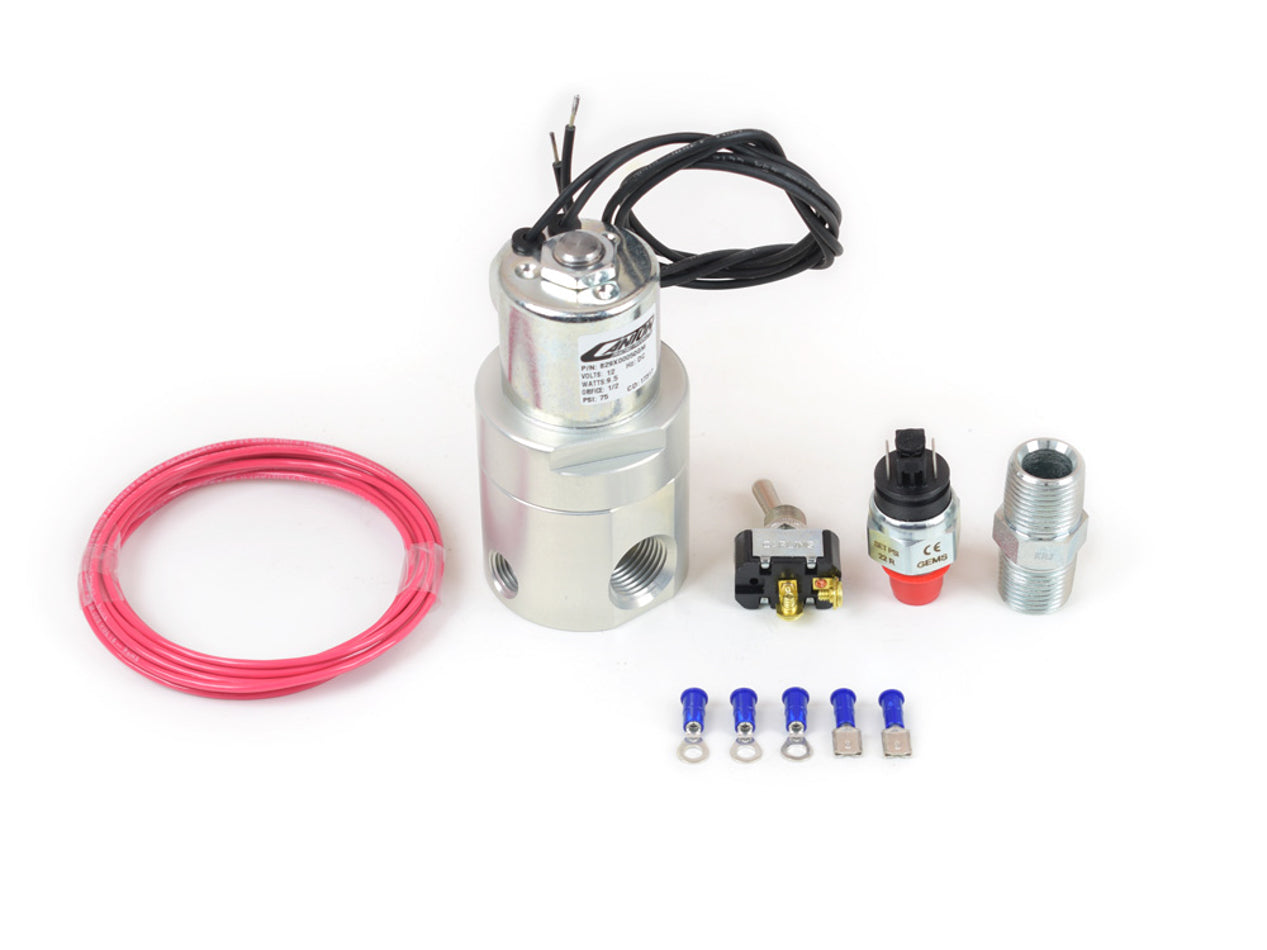 Canton 24-271X Accusump Pressure Control Valving Kit for Oil Accumulators, 12V, 20-25 psi, 1/2 Inch NPT Female Ports
