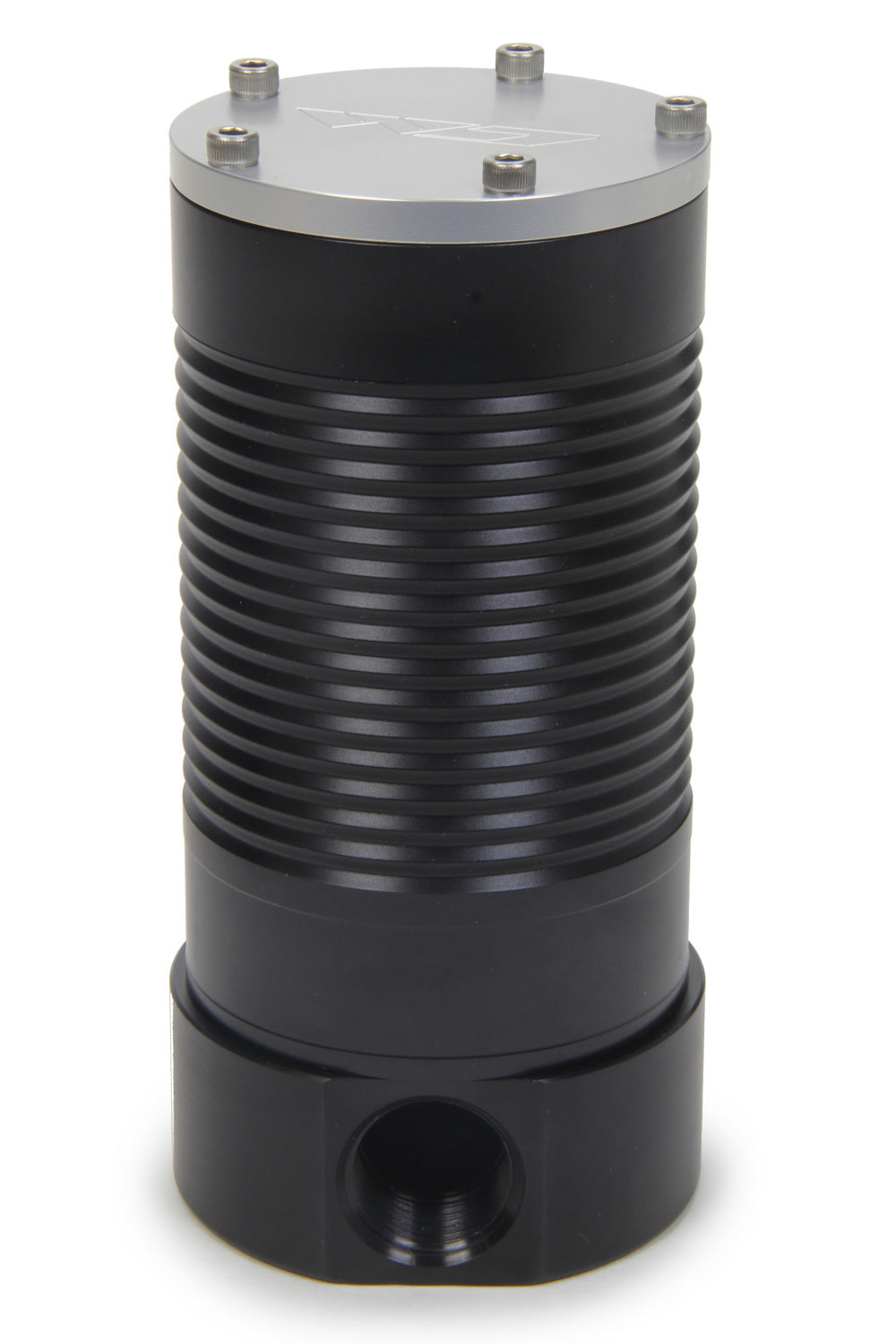 Canton 25-640 Tall Canister Oil Filter with 1-1/16 Inch Ports and 12 AN Female O-Ring Inlet/Outlet