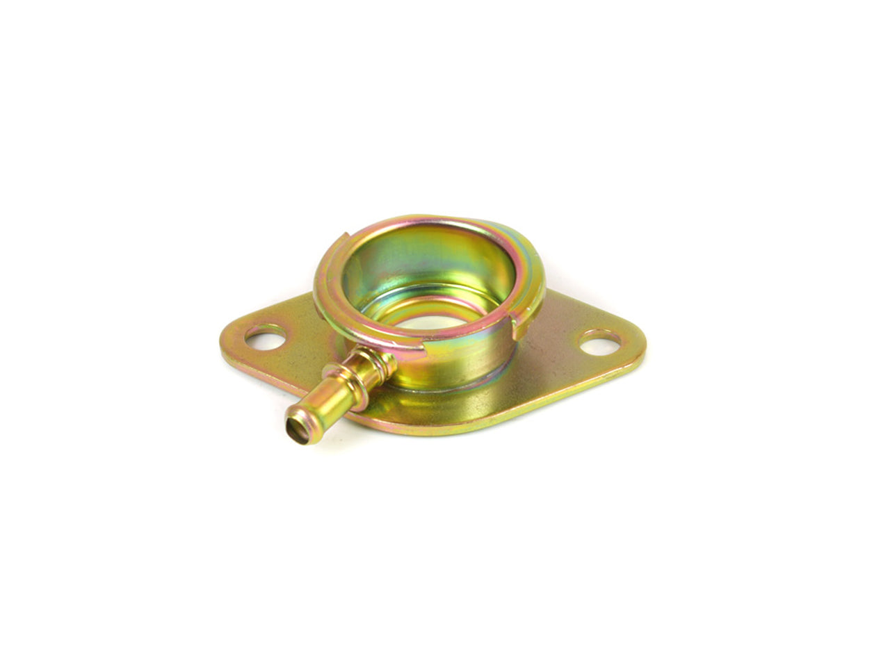 Canton 80-090 Filler Neck for Chevy V8 Manifold Mount Steel with Cap Style, Bolt-On Design