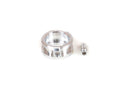 Canton 80-092 Weld-On Filler Neck with 1/8 in NPT Port and 3/8 in Hose Barb Fitting, Aluminum, Natural Finish