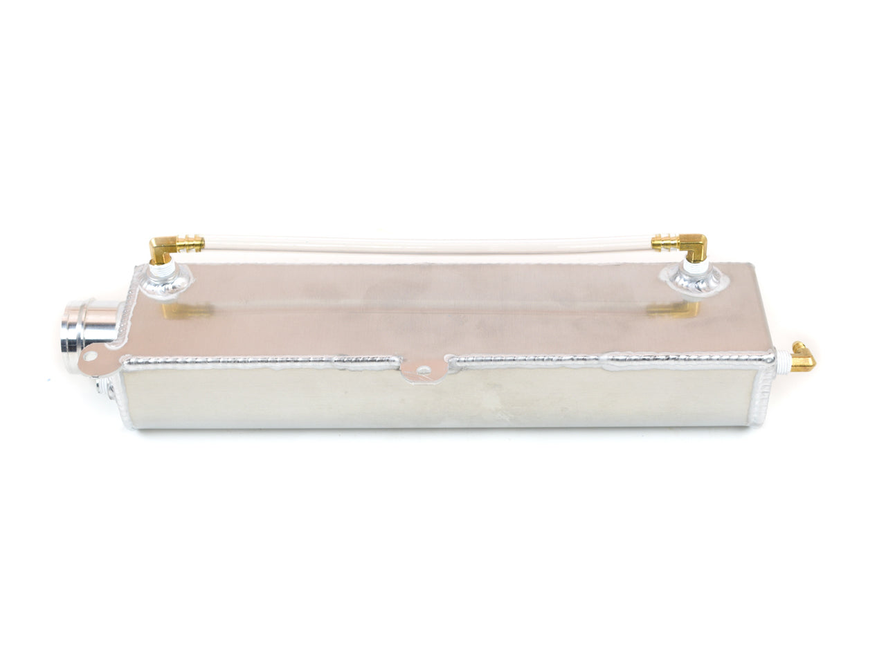 Canton Coolant Expansion Tank 80-230 for 1987-1993 Ford Mustang, Aluminum, 2.5 Quart Capacity with External Sight Gauge