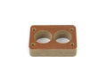 Canton Carburetor Spacer for Rochester 2-Barrel, 1 Inch Thick, Phenolic Material