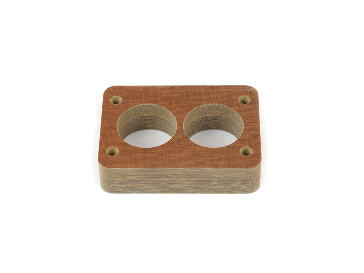 Canton Carburetor Spacer for Rochester 2-Barrel, 1 Inch Thick, Phenolic Material