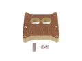 CANTON 85-065 Phenolic 2-Barrel Carburetor Adapter for Holley 2-Barrel to Square Bore Conversion