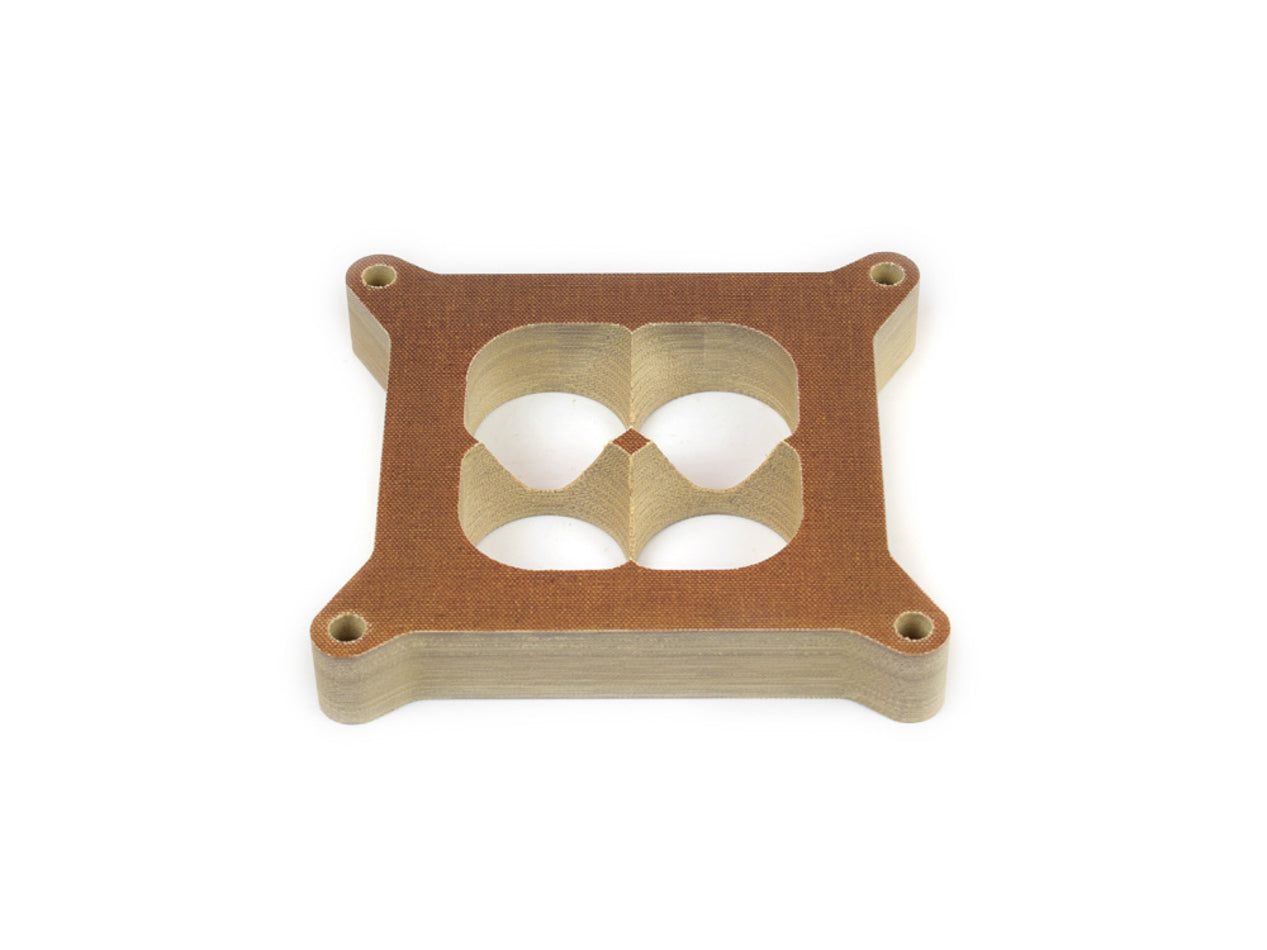 Canton 85-158 1-Inch Phenolic Blended Four-Hole Carburetor Spacer