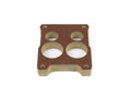 Canton Phenolic 1 Inch Q-Jet Spacer with Four Holes and Spread Bore Design