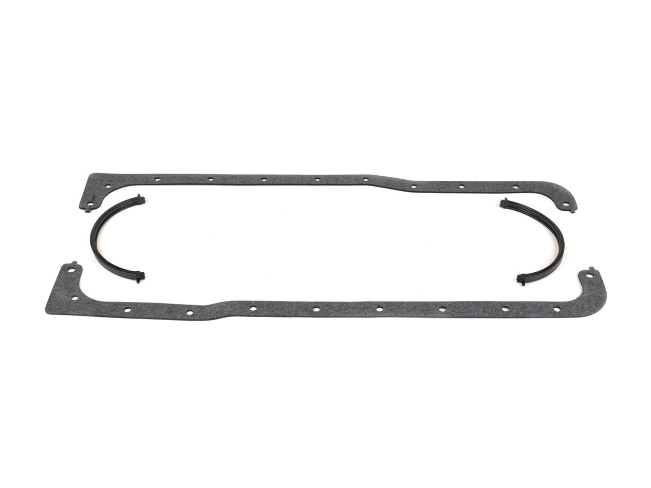 CANTON SBF 302 Oil Pan Gasket Kit with Multi-Piece Fiber Design