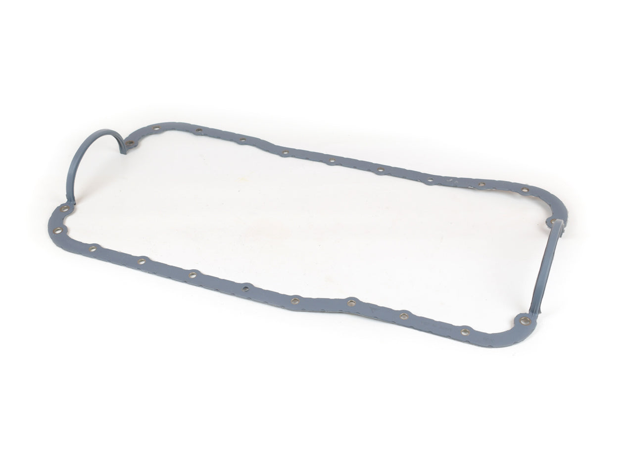 CANTON SBF 302 Oil Pan Gasket 1-Piece Steel Core Rubber Gray for Small Block Ford