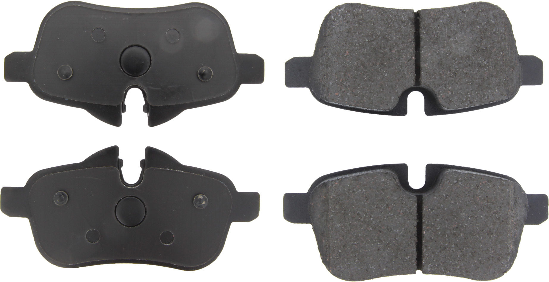 Centric Brake Parts 105.1433 Posi-Quiet Ceramic Brake Pads Set for BMW Z4 2009-2016