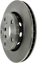 Centric Brake Parts C-TEK Standard Rear Brake Rotor 256mm Diameter, 21.9mm Thickness, 5x112mm Bolt Pattern for Audi S4 2000-2002