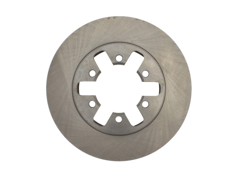 Centric Brake Parts C-TEK Brake Rotor for Nissan 720 1982-85, Front, 9.84 Inch Diameter, 0.87 Inch Thickness, 6 x 139.7 mm Bolt Pattern, Iron, Natural Finish