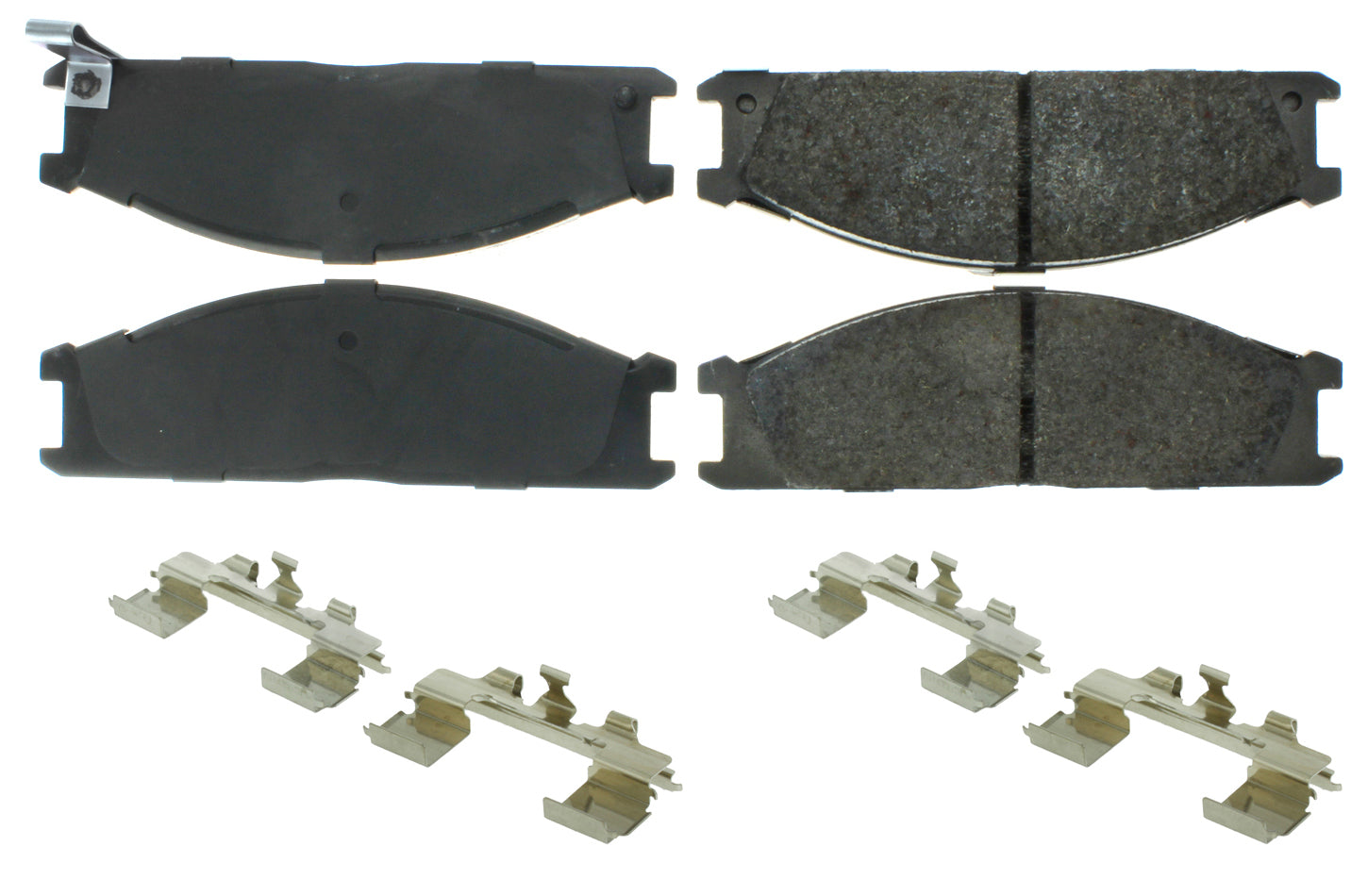 Centric Brake Parts 300.0333 Premium Semi-Metallic Brake Pads Set for Nissan Trucks