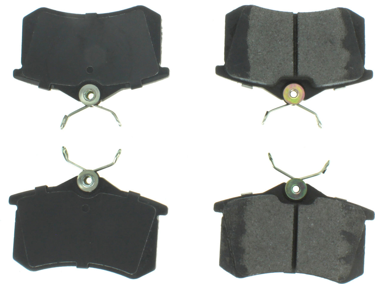 Centric Brake Parts 300.03400 Premium Semi-Metallic Brake Pads with Shims for Audi, Peugeot, Renault, Volkswagen