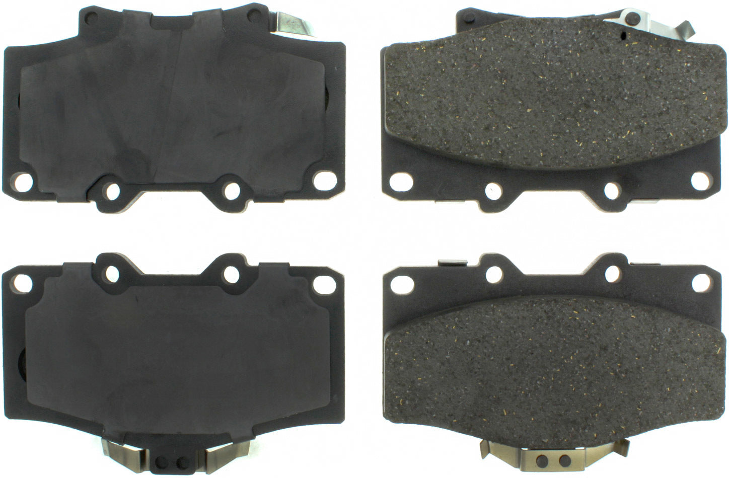 Centric Brake Parts 300.0611 Premium Semi-Metallic Brake Pads Set for Toyota 4Runner 1991-96