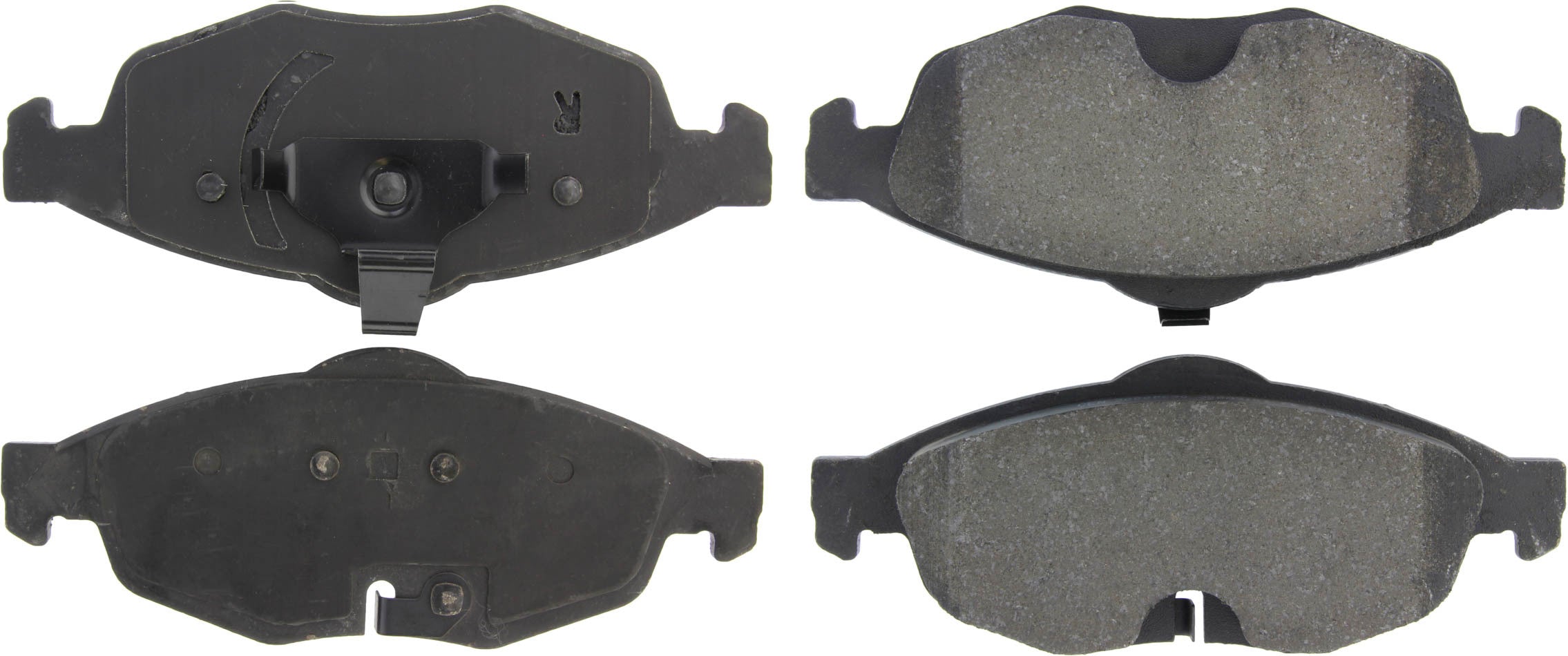 Centric Brake Parts 300.0869 Premium Semi-Metallic Brake Pads Set for Chrysler Sebring 2001-2006