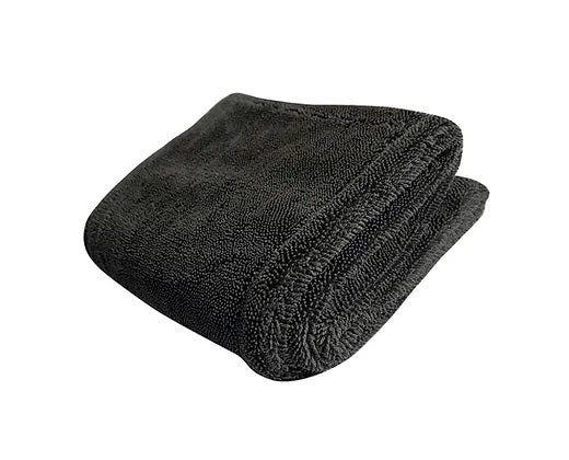 California Car Duster Microfiber Drying Towel 20 x 30 Inches Black