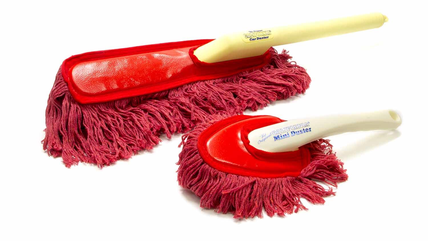 California Car Duster 62445 Auto Detailing Kit with Plastic Handle Duster and Dash Duster