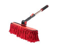 California Car Duster 96629 Triple Threat Extended Handle Duster with Adjustable 24 to 38 Inch Handle and Paraffin Baked Cotton Head