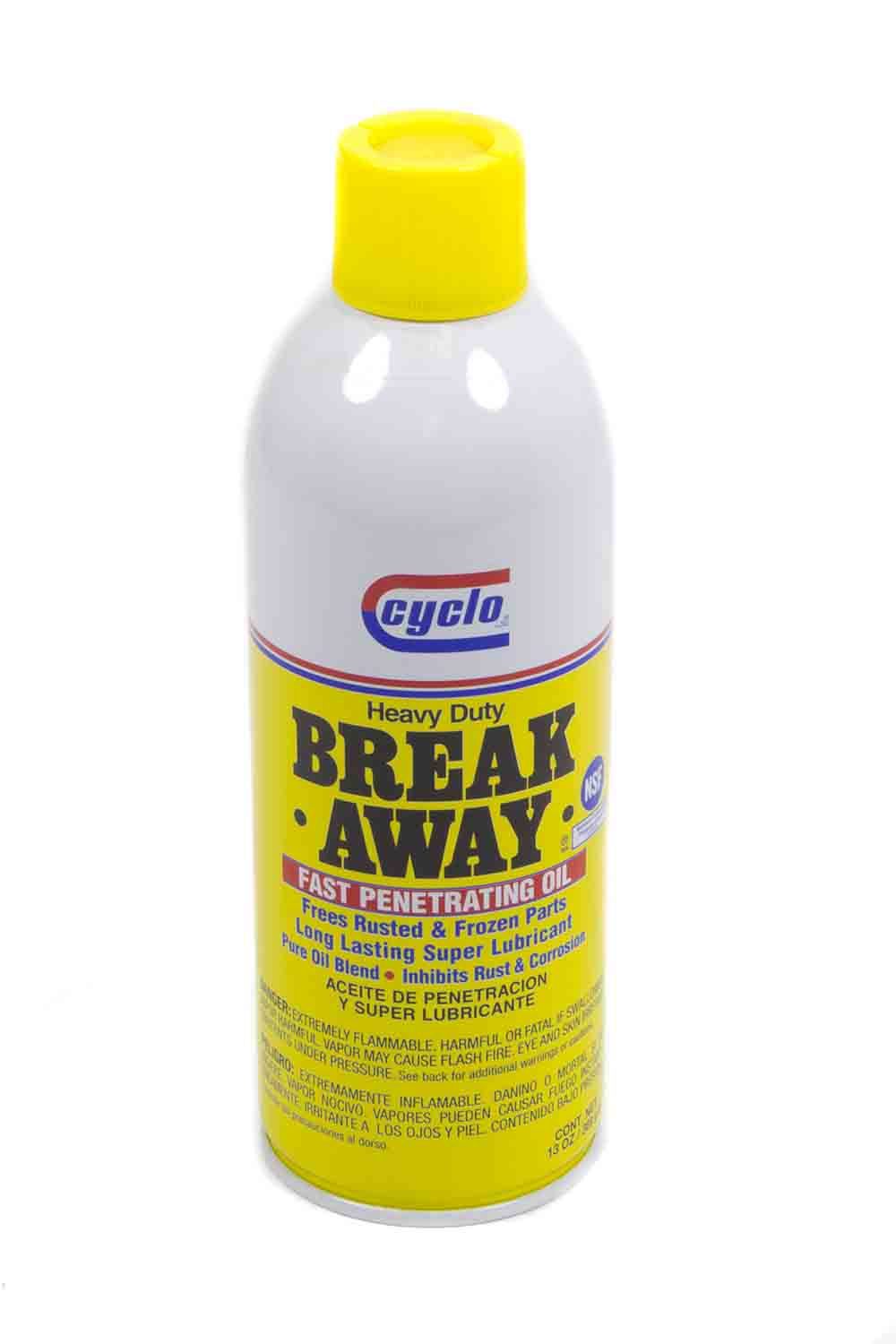 CYCLO CCLC10 Break Away Penetrating Oil Spray - 13 oz Aerosol