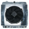 Cold Case Radiators FOT576AK 1953-1956 Ford F100 Aluminum Radiator with 16-inch Fan Kit