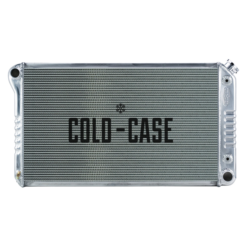 Cold Case Radiators GMA42A Aluminum Radiator for GM A-Body 1968-1972 with Driver Side Inlet and Passenger Side Outlet