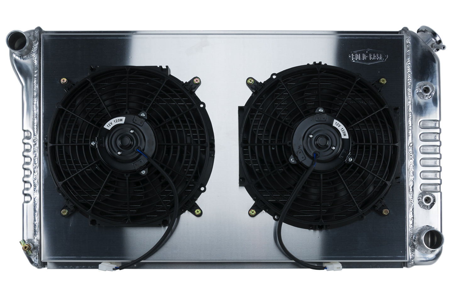 Cold Case Radiators GPF18AK Aluminum Radiator with Dual 12-Inch Fans for 1970-1981 GM F-Body Firebird