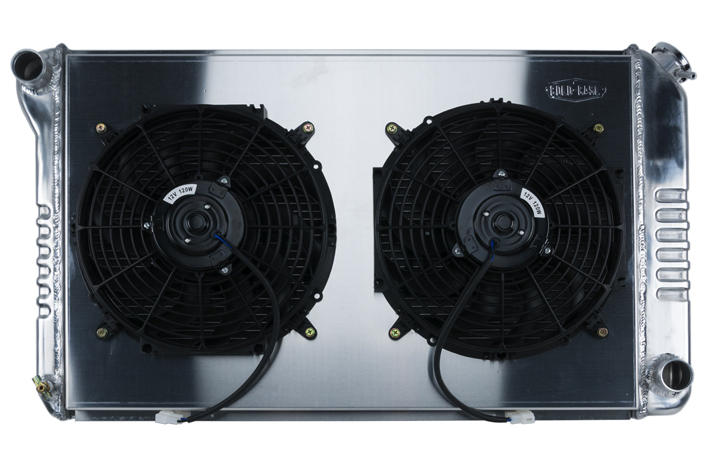 Cold Case Radiators GPF18K Aluminum Radiator with Dual 12-Inch Fans for 1970-1981 Firebird