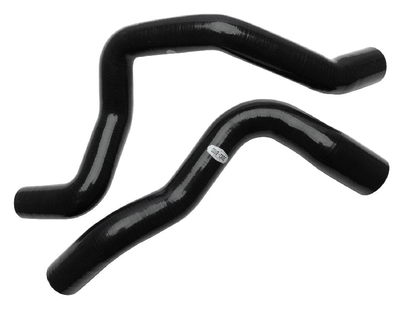 Cold Case Radiators HGM060 Silicone Hose Kit for Small Block Chevy, Black, 2 Hose Set, Fits GM F-Body 1982-1992