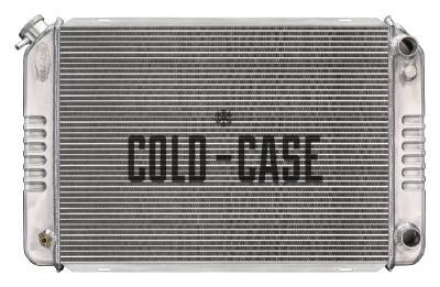 Cold Case Radiators LMM576 Aluminum Radiator for 1979-1993 Ford Mustang with LS Swap, Passenger Side Inlet and Outlet, 30.175 x 19.7 inches