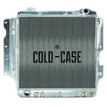 Cold Case Radiators MOJ991A Aluminum Radiator for Jeep Wrangler TJ and YJ 1987-2006, Passenger Side Inlet, Driver Side Outlet, 25.8 x 23 Inches