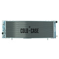 Cold Case Radiators MOJ994A Aluminum Radiator for Jeep Cherokee XJ 1991-2001, Passenger Side Inlet, Driver Side Outlet, Polished Finish