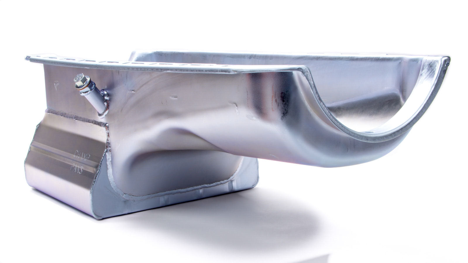 Champ Pans CP208 BBC 454 Style Drag Oil Pan with Rear Sump and 8 Quart Capacity