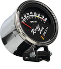 Classic Instruments RT80SLF Rocket Tachometer with 8,000 RPM Analog Electric Gauge, 3-3/8 Inch Black Face