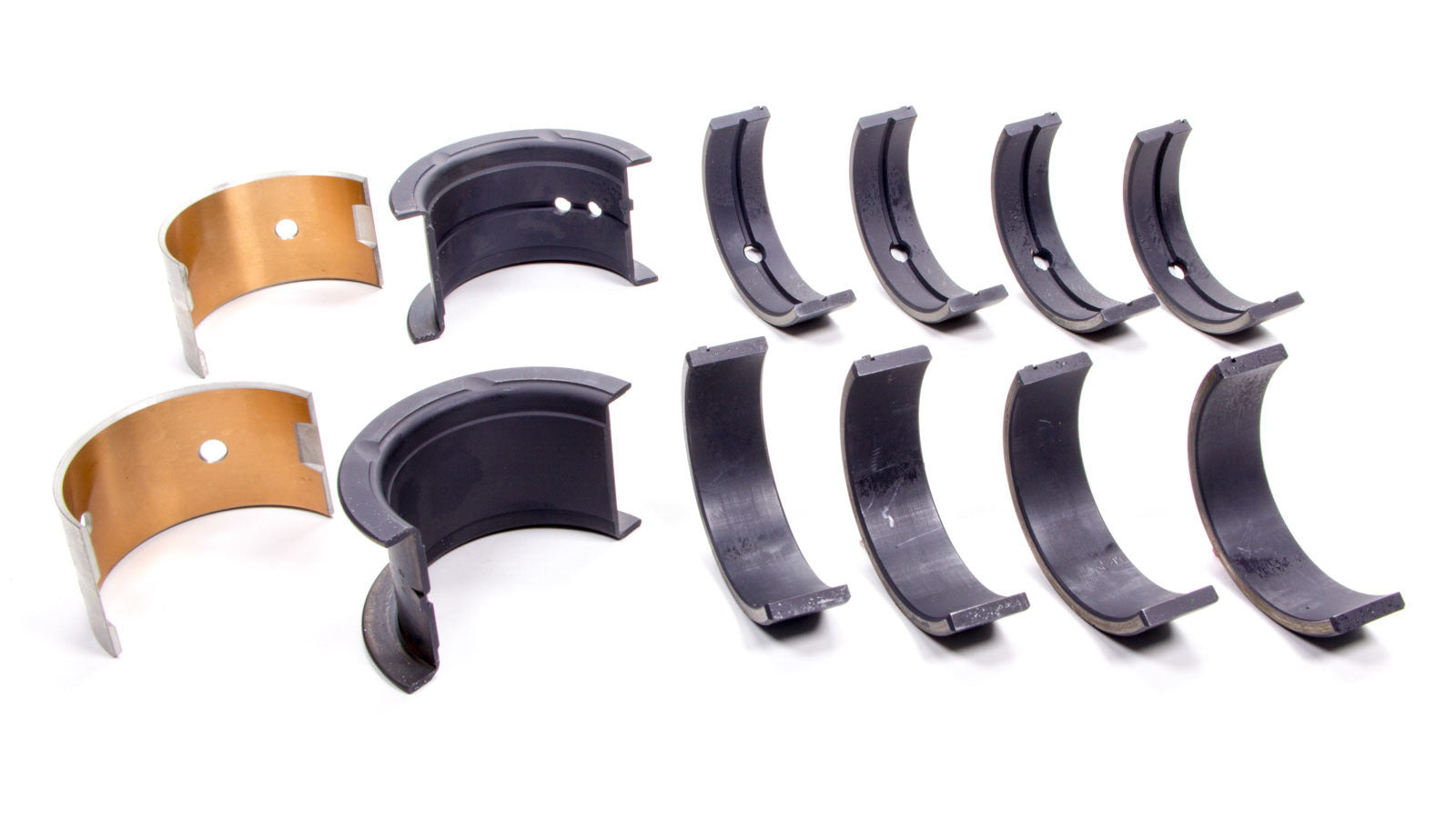 Calico Coatings MS1110H Main Bearing Set for Small Block Chevy H-Series, Coated, Standard Size