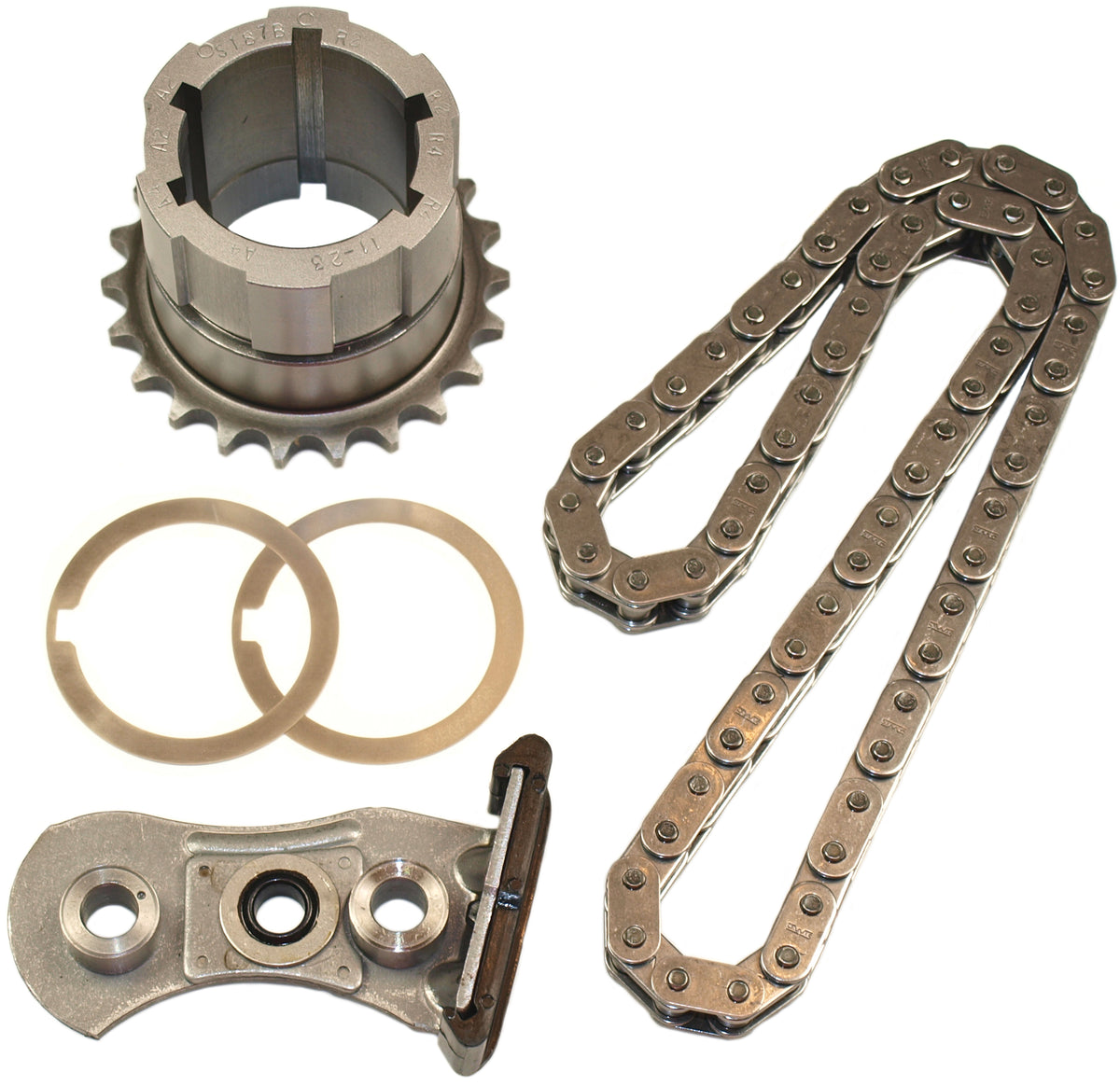 Cloyes LT Gen-V HP Timing Set True Roller Z Chain with Crank Sprocket and Tensioner Guide