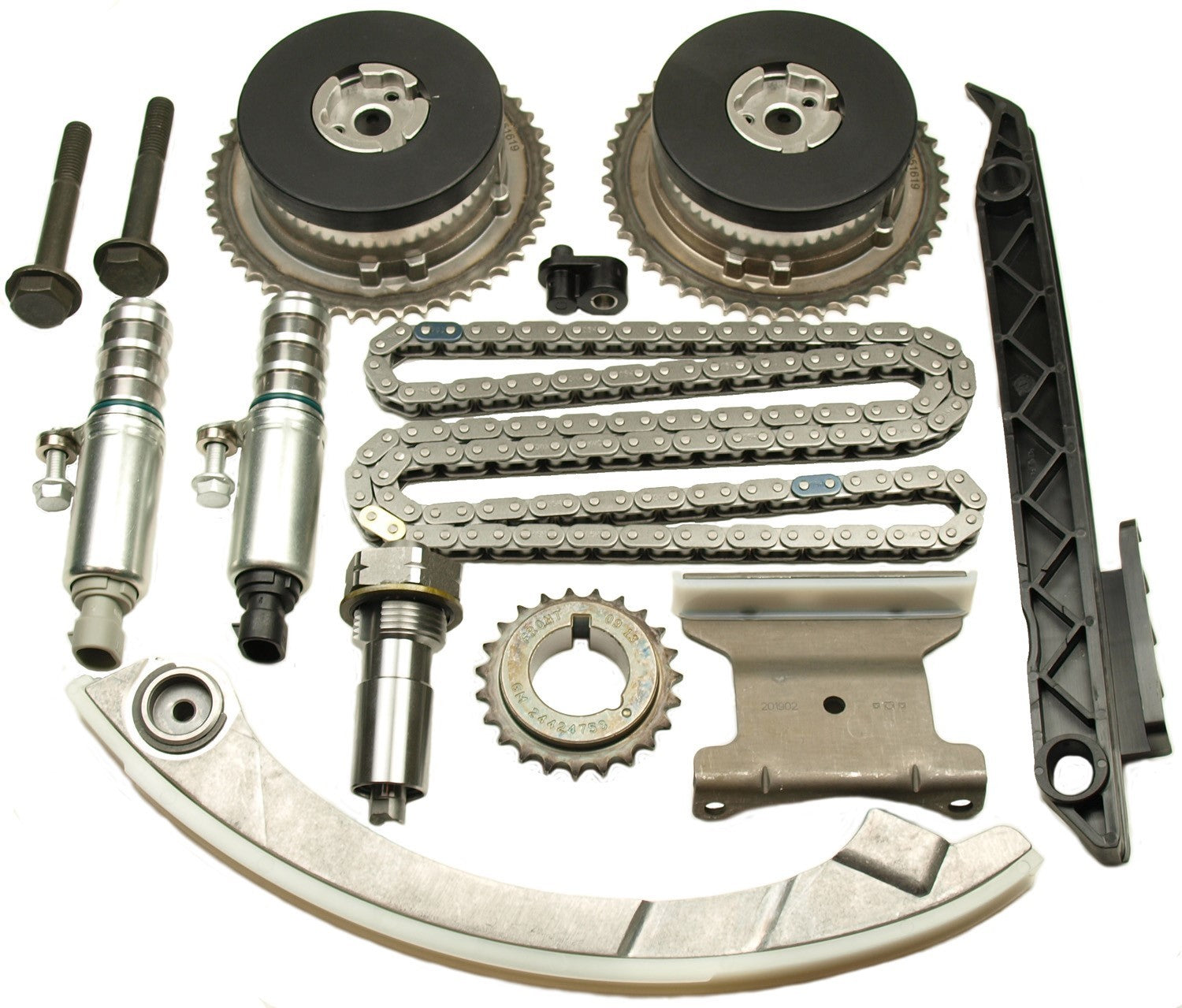 CLOYES 9-4201SAVVT1 Timing Chain Set for GM 2.4L EcoTec 4-Cylinder Engines with VVT Sprockets and Camshaft Gear