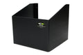 Clear One Racing Products TC108 Utility Jug Rack for Fuel Containers, 1 Bay, Black Plastic